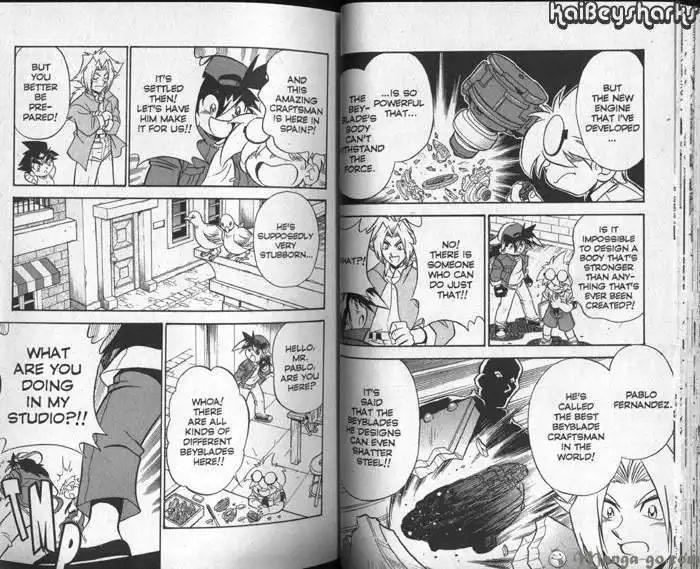 Bakuden Shoot Beyblade Chapter 11.2 4